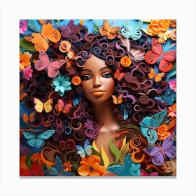 Afro-Futurism 25 Canvas Print