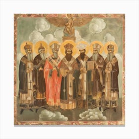 Russian Iconography 1 Canvas Print