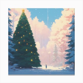 Christmas Tree 4 Canvas Print