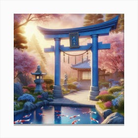 Japanese Garden 13 Canvas Print