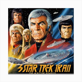 Star Trek Iranian Canvas Print