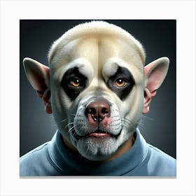 Dog Face Canvas Print