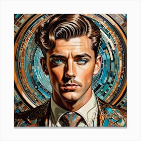 'The Man In The Suit' 1 Canvas Print