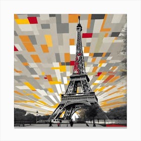 Paris Eiffel Tower 132 Canvas Print