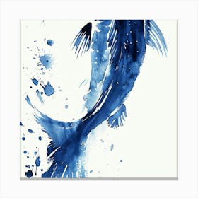 Blue Fish Canvas Print