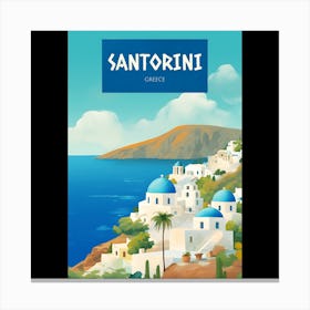 Santorini Canvas Print