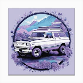 Bronco Canvas Print