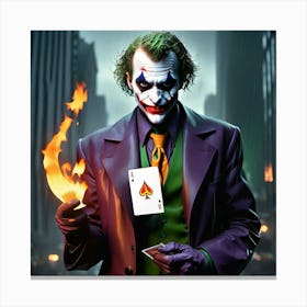 Joker 118 Canvas Print