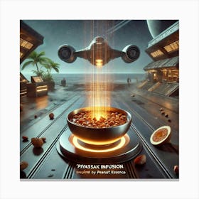 Piyassak Infusion Scifi Canvas Print