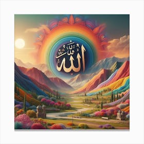 Allah 1 Canvas Print