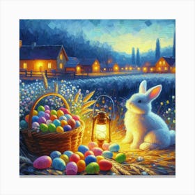 Easter Bunny Canvas Print