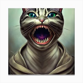 The Cheshire Cat 1 Canvas Print