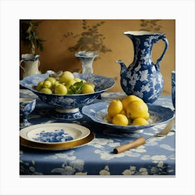 Une Table À Manger Photography In Style Anna Atkin (12) Canvas Print