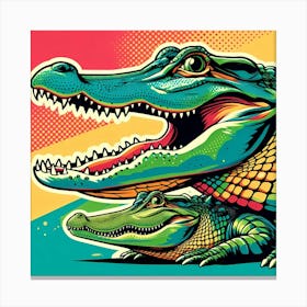 Alligators Canvas Print