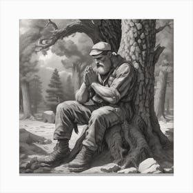 Woodsman’s lament Canvas Print