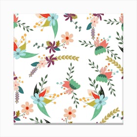 Floral Pattern Canvas Print