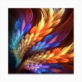 Phoenix Wings Canvas Print