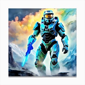 Master Chief Canvas Print