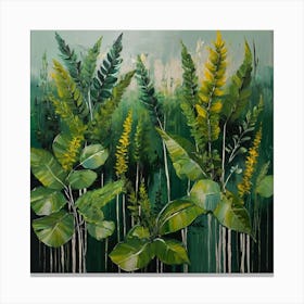 Default Original Landscape Plants Oil Painting 27 Canvas Print