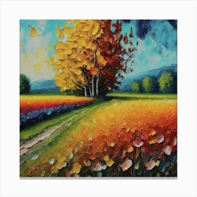 Autumn Landscape Canvas Print