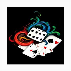 Poker Game 2 Canvas Print