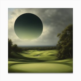 Black Hole Canvas Print