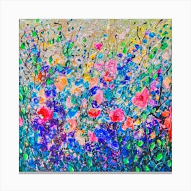 Colorful Flowers Canvas Print