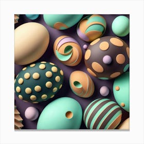 Easter Eggs 1 Canvas Print