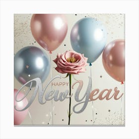 Happy New Year 1 Canvas Print