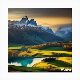 Switzerland 15 Canvas Print