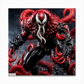 Venom spawn gFigure Canvas Print