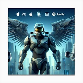 Halo Vr Screenshot Canvas Print