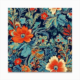 Floral Pattern 2 Canvas Print