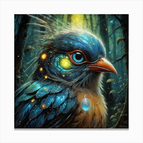 Bird Of The Forest Canvas Print