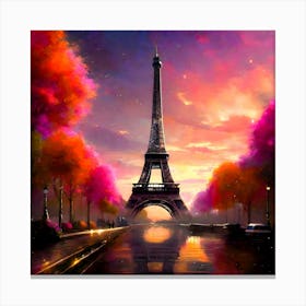 Eiffel Tower 1 Canvas Print