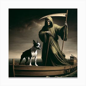 Time waits for No Dog VII Canvas Print