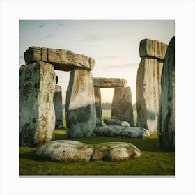 Stonehenge Canvas Print