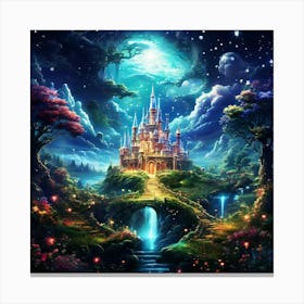 Fairytale Castle Canvas Print