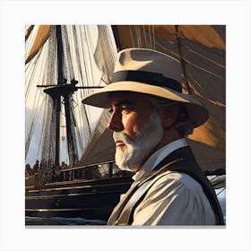 Sailor On A Ship Canvas Print