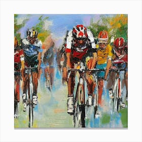 FINISH THE RACE! #00004 Canvas Print