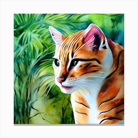 Beautiful Jungle Cat 1 Canvas Print