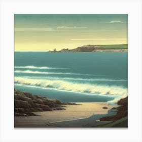 Rolling Ocean Canvas Print