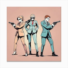 Pulp Fiction Dance Art Prints (25) Canvas Print