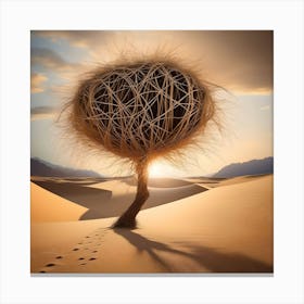 TUMBLEWEED Canvas Print