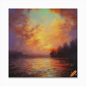 Deep thought Canvas Print