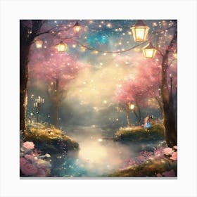 Fairytale Forest 2 Canvas Print