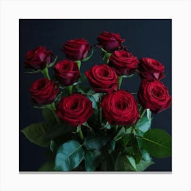 Red Roses Canvas Print