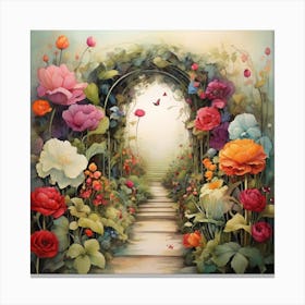 Garden Path 7 Canvas Print