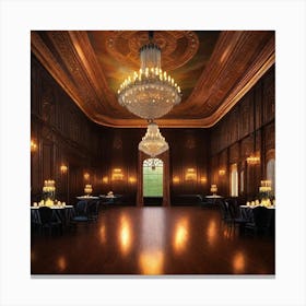 Lavish Ballroom Canvas Print