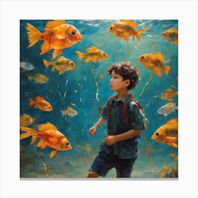 Goldfish Canvas Print